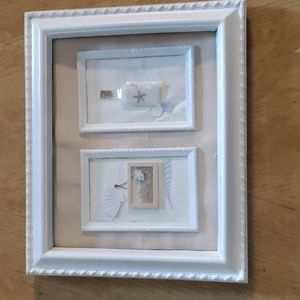 ☆HOST PICK☆ Framed seashell picture. 2 designs one frame look!